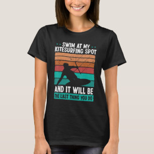 Camiseta Humor de Kiteboarder Vento Kitesurfing Kitesurf En