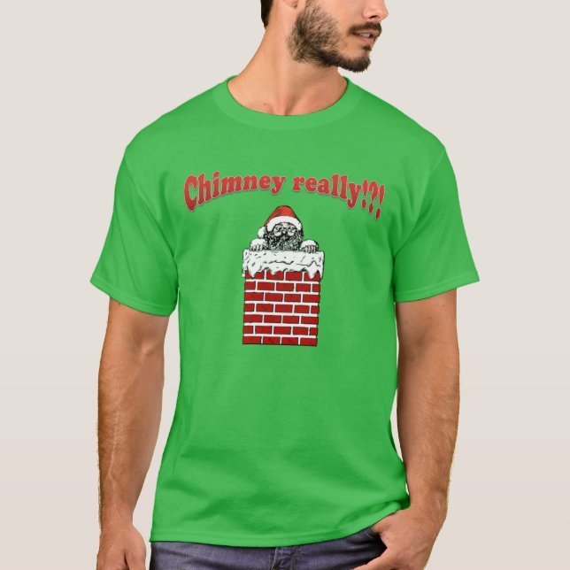 Camiseta humor de natal (Frente)