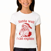 Humor de Natal Papai Noel espere eu posso explicar