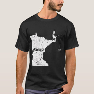 Camiseta Humor de Pesca MN Humor de Pesca no Gelo Truta Arc