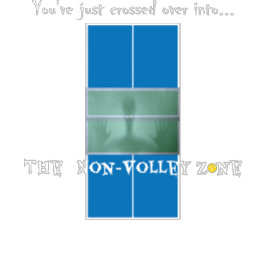 Camiseta Humor de Pickleball, Zona Não-Volley