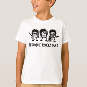 Camiseta Humor de Química de Rockstars Periódicos