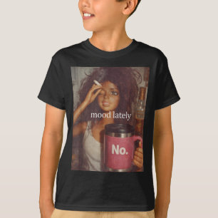 Camiseta Humor de recente meme de rosto de boneca angustiad