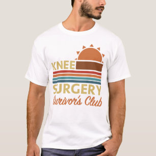 Camiseta Humor de Recuperação de Cirurgia do Joelho