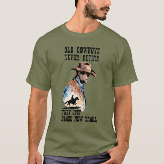Camiseta Humor de Reforma do Cowboy Ocidental