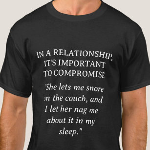 Camiseta Humor de Relação Jokamente Nagged   Engraçado