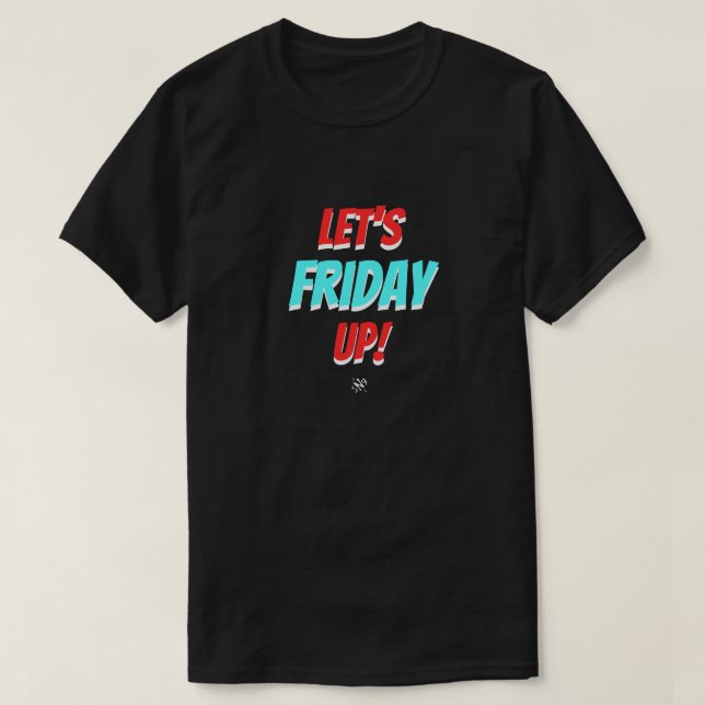 Camiseta Humor de Sexta-feira – Vamos Sextar (Frente do Design)