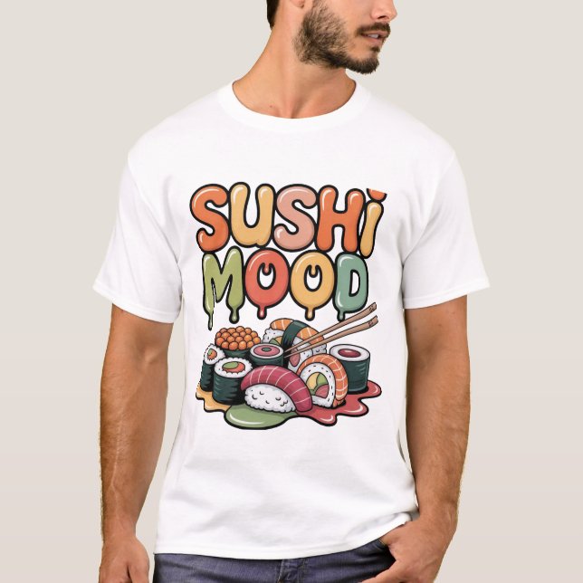 Camiseta humor de sushi (Frente)