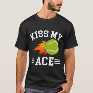 Camiseta Humor de Tênis “Kiss My Ace”