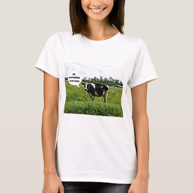 Camiseta Humor de Vaca (Frente)