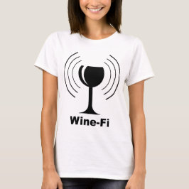 Camiseta Humor de Vinho-Fi