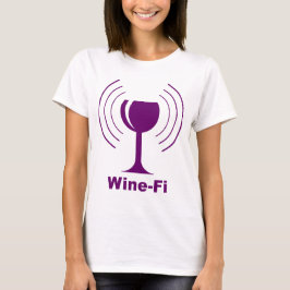 Camiseta Humor de Vinho-Fi