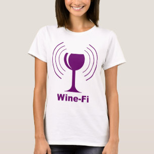 Camiseta Humor de Vinho-Fi