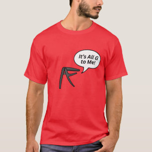 Camiseta Humor de Violão