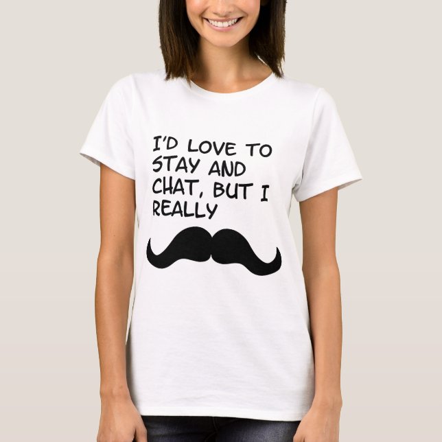 Camiseta Humor do bigode (Frente)