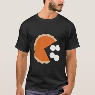 Camiseta Humor do Dia de Ação de Graças Torta de Abóbora Te