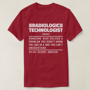 Camiseta Humor do Excritor Noun Radiologista