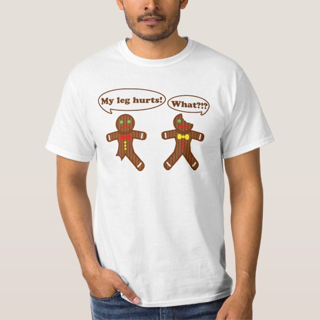 Camiseta Humor do pão-de-espécie (Frente)