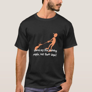 Camiseta humor do treinamento do cão