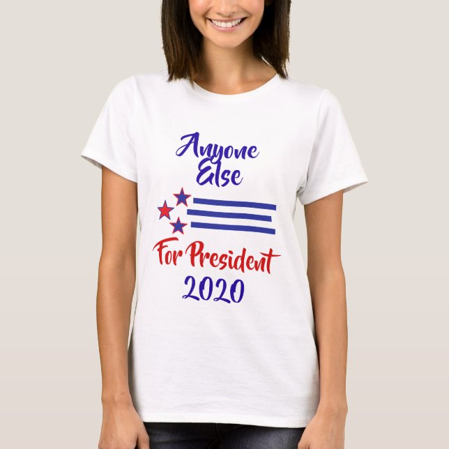 Camiseta Humor Eleitoral 2020, Qualquer Outro (Frente)