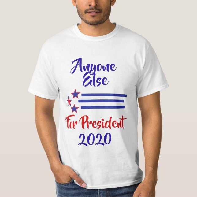 Camiseta Humor Eleitoral 2020, Qualquer Outro (Frente)