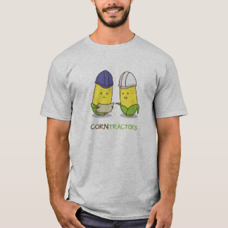 Camiseta Humor engraçado bonito de Punny dos contratantes