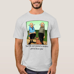 Camiseta Humor Engraçado do Proprietário do Cach