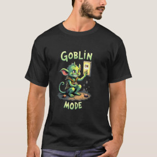 Camiseta Humor Engraçado Modo Goblin Ativado Goblins