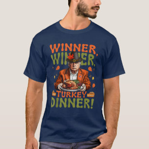 Camiseta Humor Engraçado Vencedor do Trump Janto Turquia