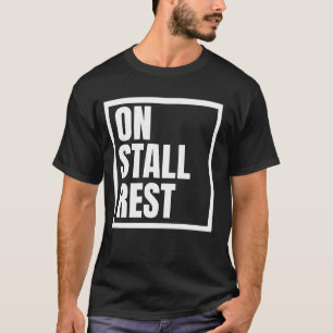 Camiseta Humor Equestre Para Amante de Cavalo em Repouso na