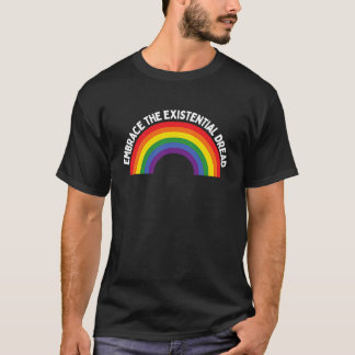 Camiseta Humor Escuro Abraça o Pão Existente 1