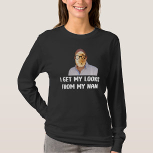 Camiseta Humor estúpido Eu tenho meus olhares da minha Piad