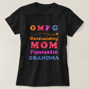 Camiseta Humor fantástico da avó da mamã proeminente