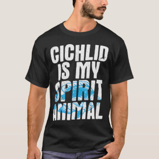 Camiseta Humor Fish Design Cote Chichlid Spirit