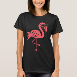 Camiseta Humor Flamingo Animais Simples e Bonitos Flam