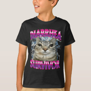 Camiseta Humor Geral Diarréia Olhando Dizendo Z Bobo Sobrev