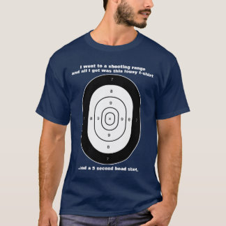 Camiseta Humor humano do alvo