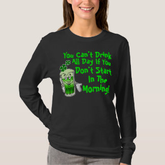 Camiseta Humor irlandês engraçado do bebendo