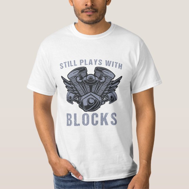 Camiseta Humor Mecânico Engraçado para Garagem de Reparação (Frente)