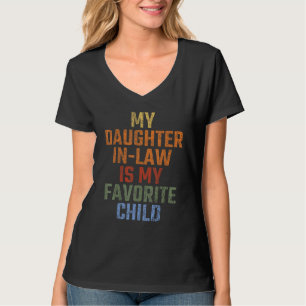 Camiseta Humor Minha Nora É Meu Filho Favorito Vint