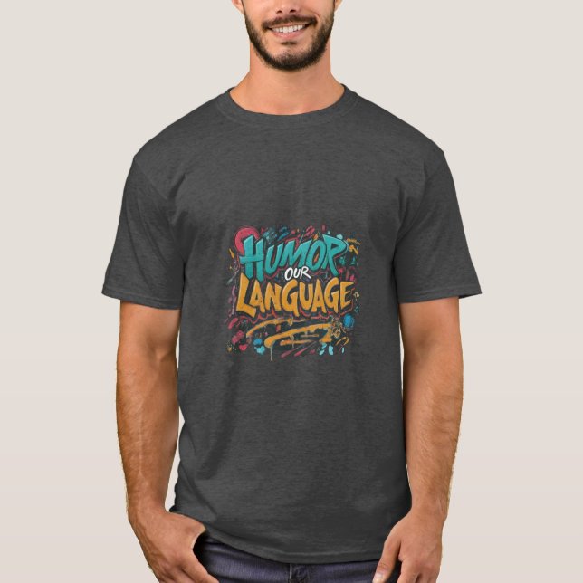 Camiseta Humor nossa linguagem (Frente)