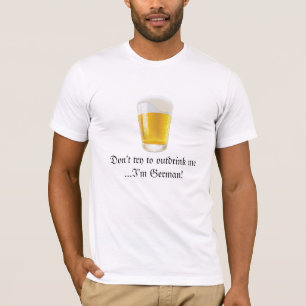Camiseta Humor-Oktoberfest alemão do bebendo da cerveja