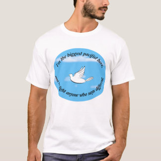 Camiseta humor pacifista
