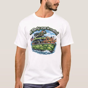 Camiseta Humor "Party-zan No Controle"