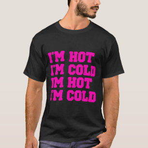 Camiseta Humor Quente e Divertido da Menopausa Frio Menopau