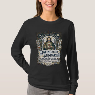 Camiseta Humor Relacionamento Cristão Namorando Je