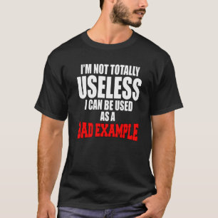Camiseta Humor Sarcástico Não sou completamente inútil Eu p