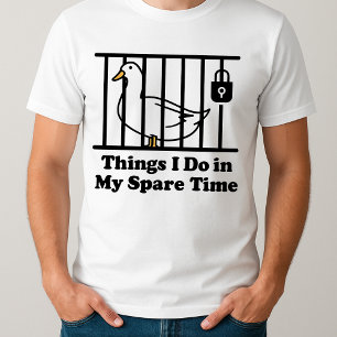 Camiseta Humor sarcástico para os ganso engraçados