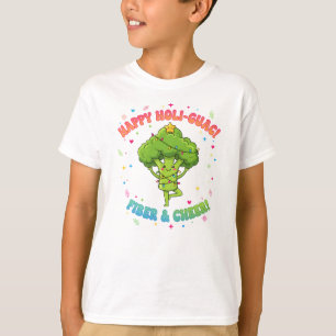 Camiseta Humor Saudável – Gráfico de Celebração do