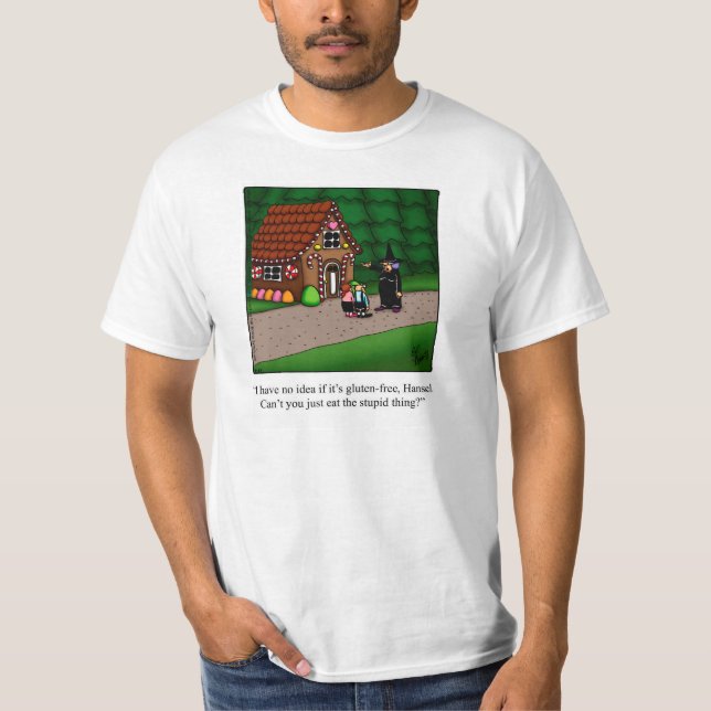 Camiseta Humor Sem Glúten (Frente)